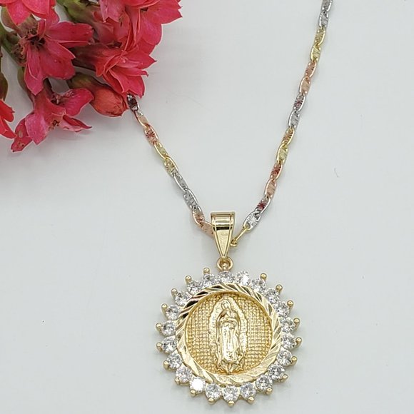 Our Lady of Guadalupe Necklace. - Picture 3 of 4